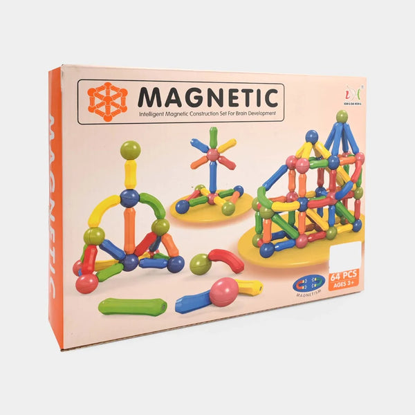 Creative STEM Learning Magnetic Sticks | 25PCs | 36PCs | 64PCs | Replace Screen Time