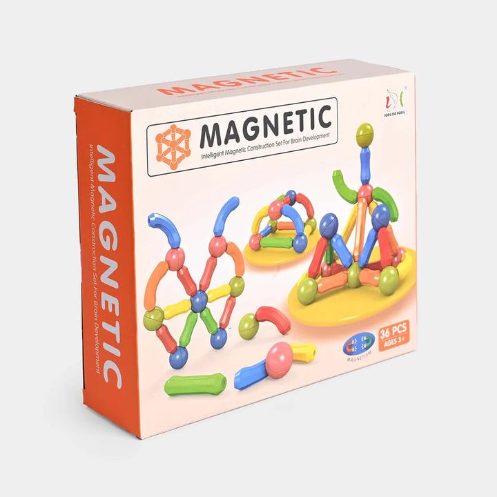 Creative STEM Learning Magnetic Sticks | 25PCs | 36PCs | 64PCs | Replace Screen Time